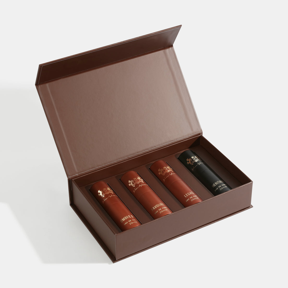 4 PC GIFT SET BROWN EDP