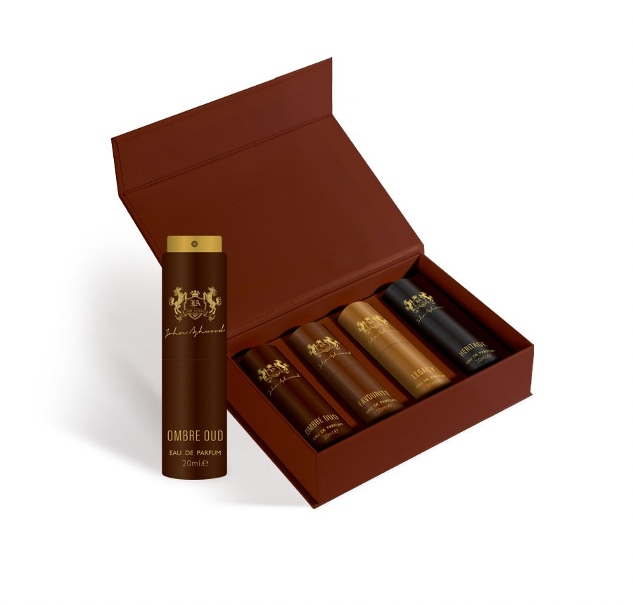 4 PC GIFT SET BROWN EDP