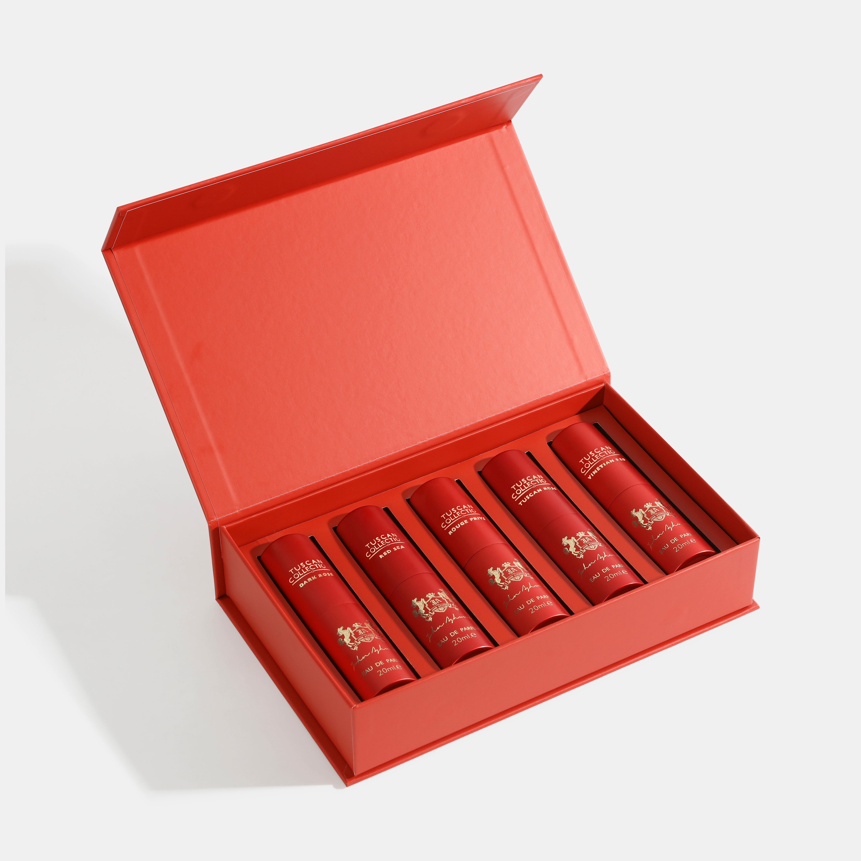 5 PC GIFT SET RED EDP